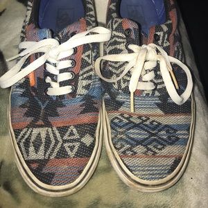 Tribal printed vans